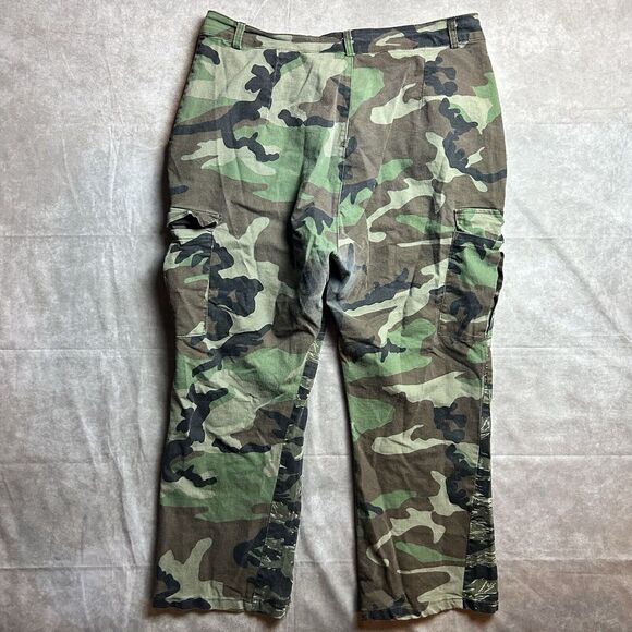 Military 2-tone Camo Cargo Pant‎ Sz 3XL - Picture 5 of 11